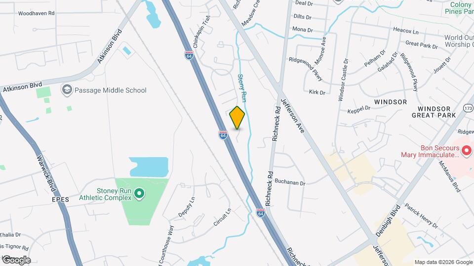 459 Charter Oak Dr Map and Location Details