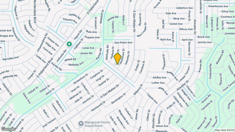 2643 Rushmore St Map and Location Details