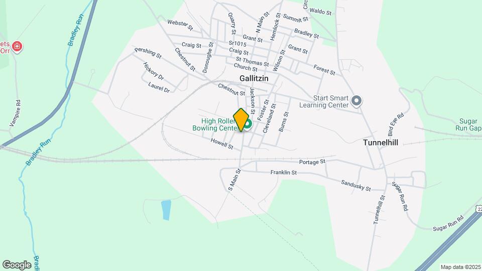 321 S Main St Map and Location Details