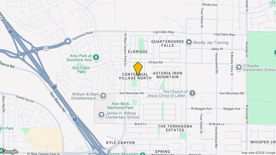9401 Yellowshale St Map and Location Details