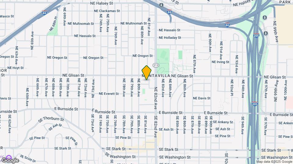 8049 NE Flanders St Map and Location Details