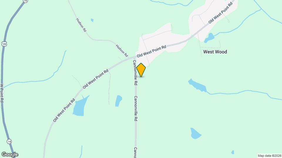 1858 Cannonville Rd Map and Location Details