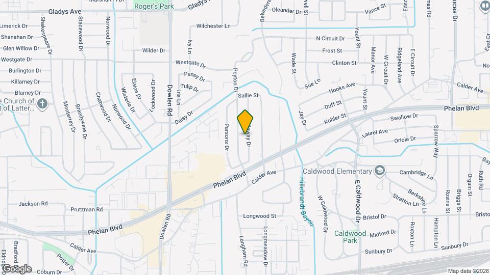 695 Callaway Dr Map and Location Details