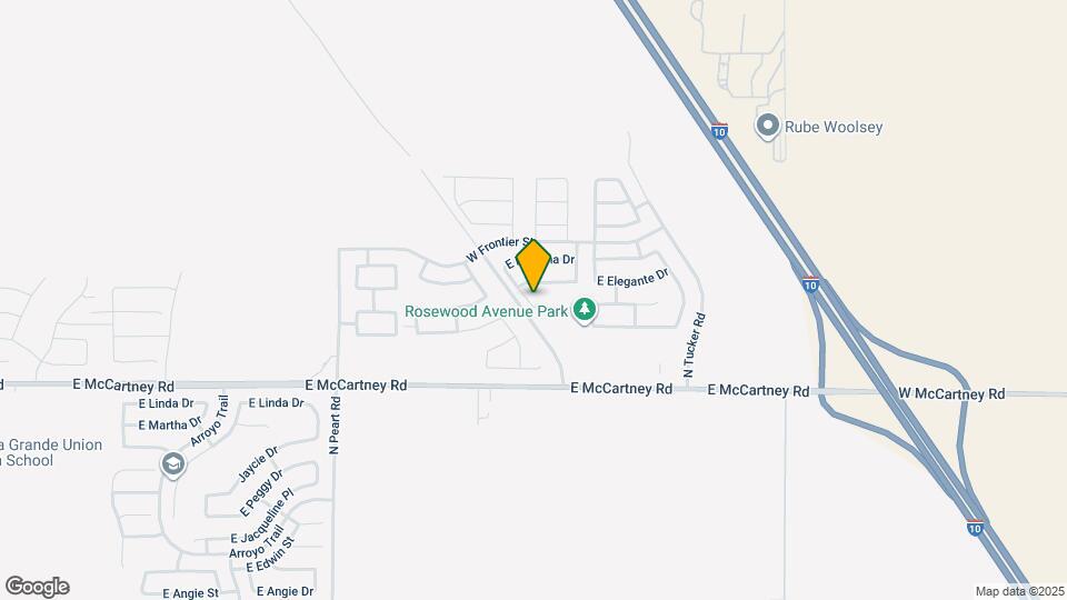 1678 E Desert Breeze Ct Map and Location Details