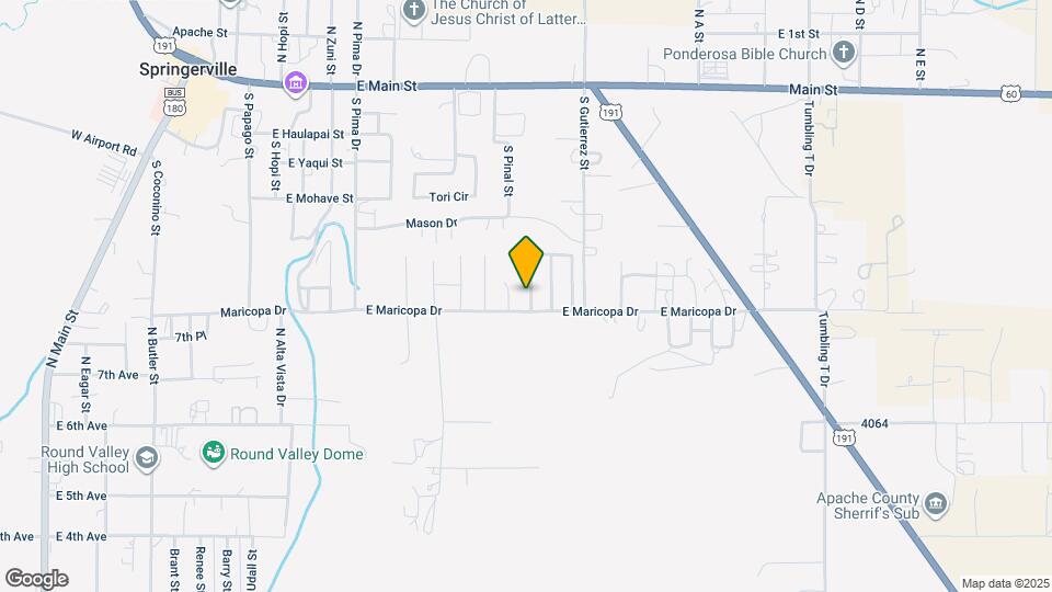 410 S El Cajon Cir Map and Location Details