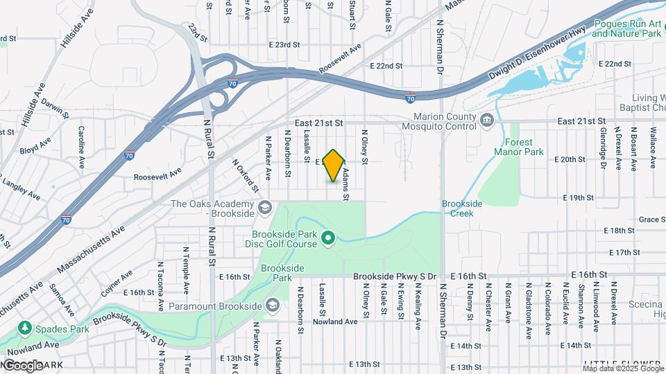 1917 Houston St Mapa y Detalles de la Ubicación