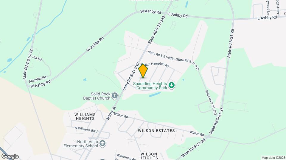 1508 N Rocky Way Dr Map and Location Details