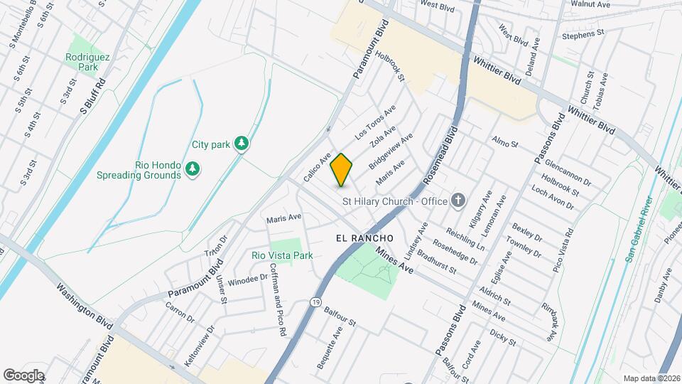 8803 Aldrich St Map and Location Details