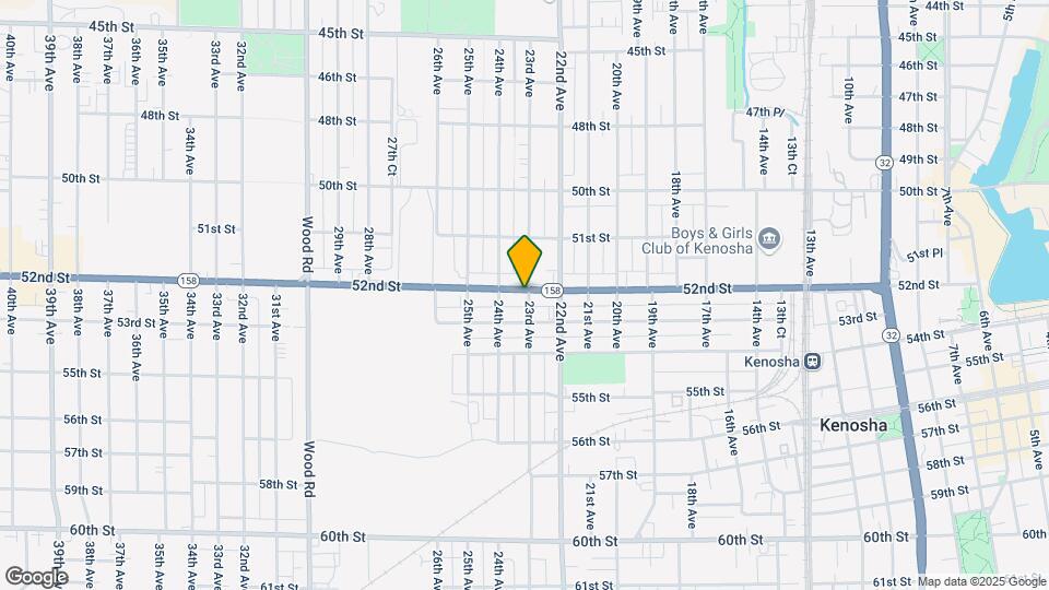 2301 52nd St Map and Location Details