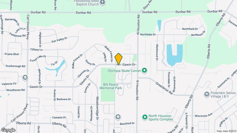 606 Gawin Dr Map and Location Details