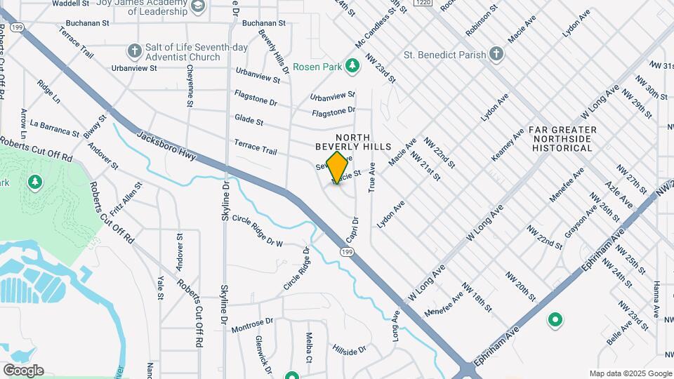 4817 Trena St Map and Location Details