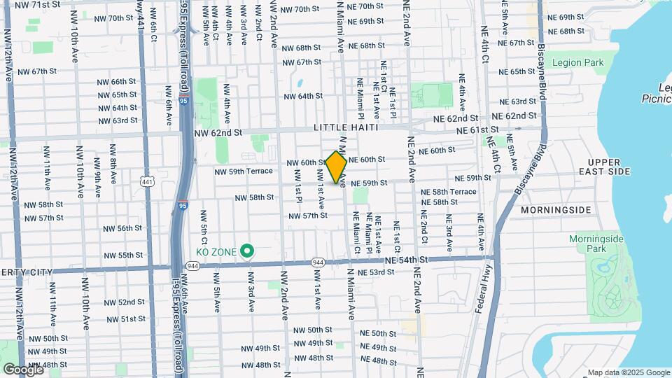 20 NW 59th St Map and Location Details