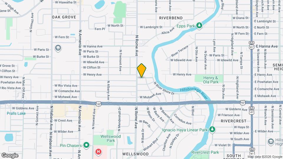 1510 W Powhatan Ave Map and Location Details