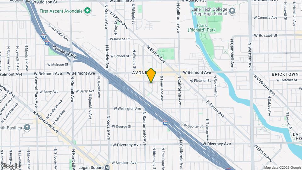 3130 N Richmond St Map and Location Details