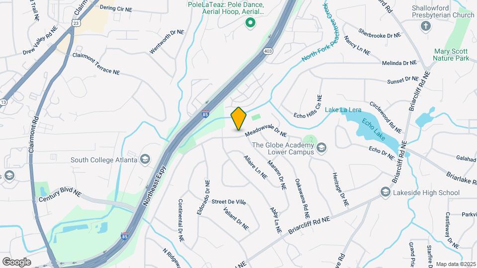 2228 Meadowvale Dr NE Map and Location Details