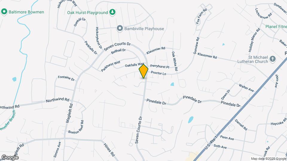 2 Chesthill Ct Map and Location Details