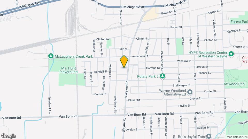 4916 S Wayne Rd Map and Location Details