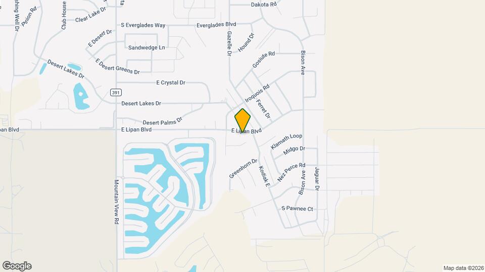 2312 E Lipan Blvd Map and Location Details