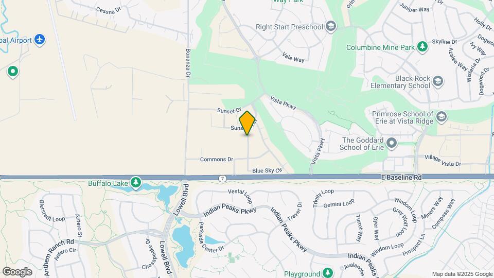 2800 Blue Sky Cir Map and Location Details