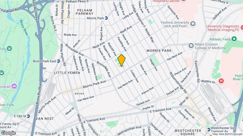 1813 Radcliff Ave Mapa y Detalles de la Ubicación