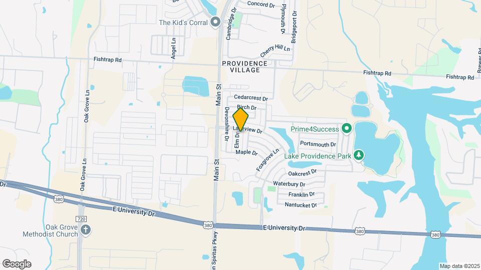 1046 Elm Dr Mapa y Detalles de la Ubicación