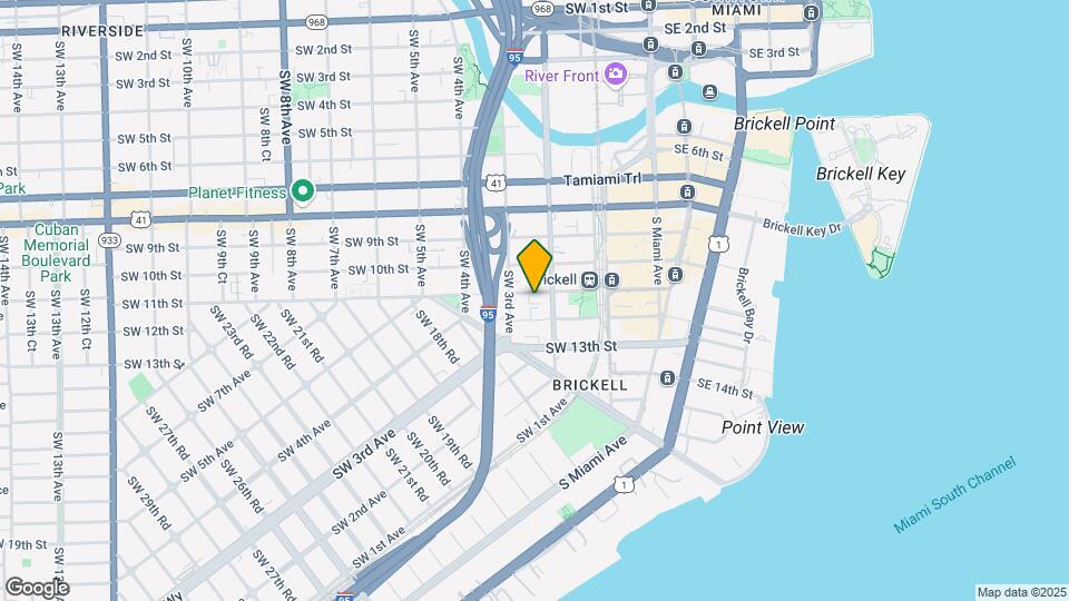210 SW 11th St, Unit 510 Map and Location Details