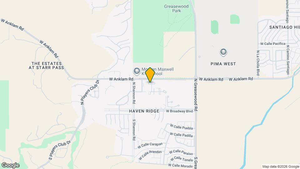 2755 W Anklam Rd Mapa y Detalles de la Ubicación