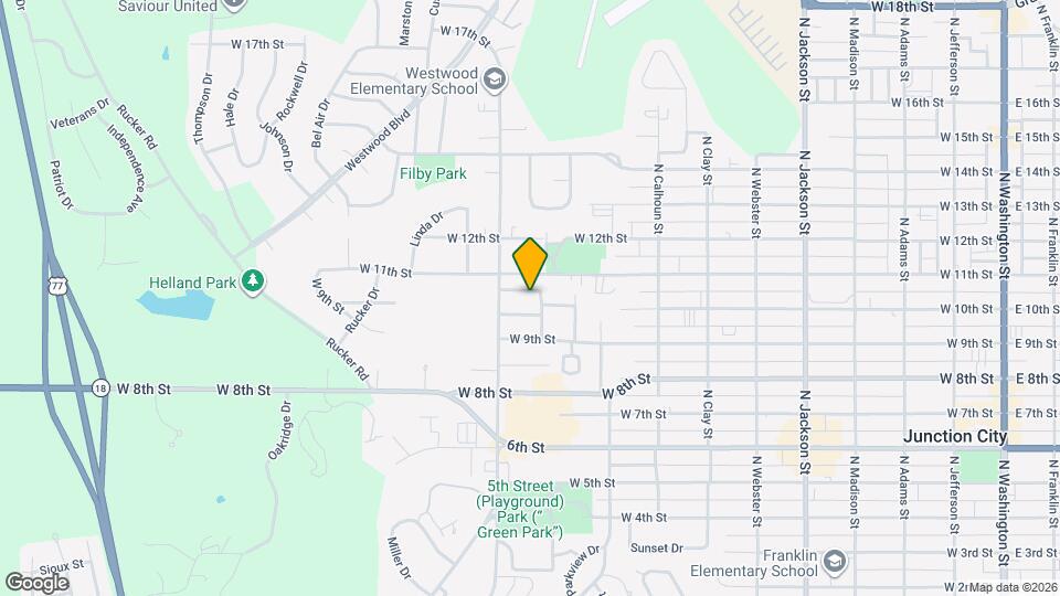 1010 Northwest Ave Map and Location Details