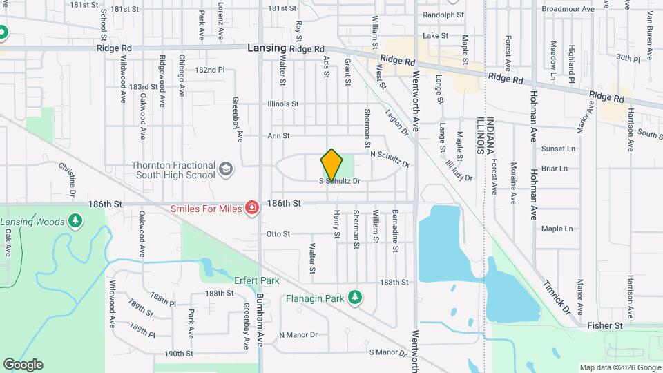 3341 S Schultz Dr Map and Location Details