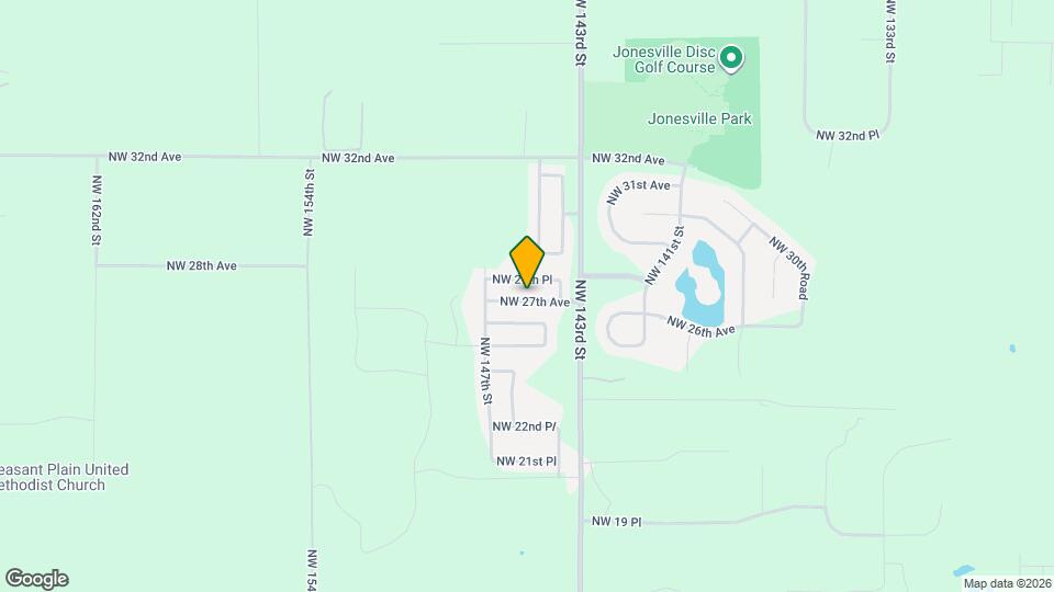 14546 NW 27th Ave Map and Location Details