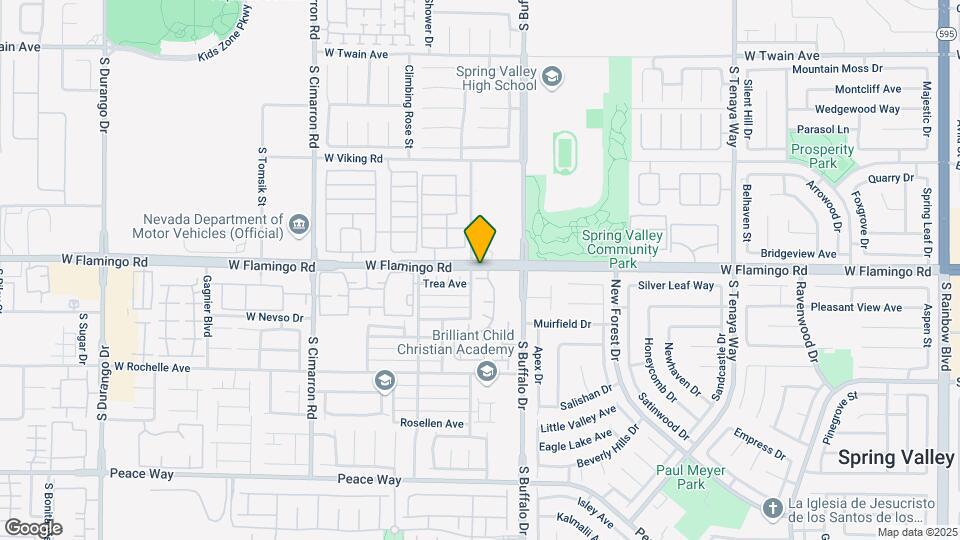 7885 W Flamingo Rd, Unit 2029 Mapa y Detalles de la Ubicación