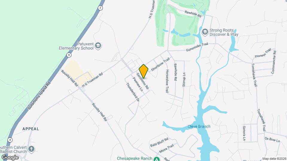 316 Geronimo Rd Mapa y Detalles de la Ubicación