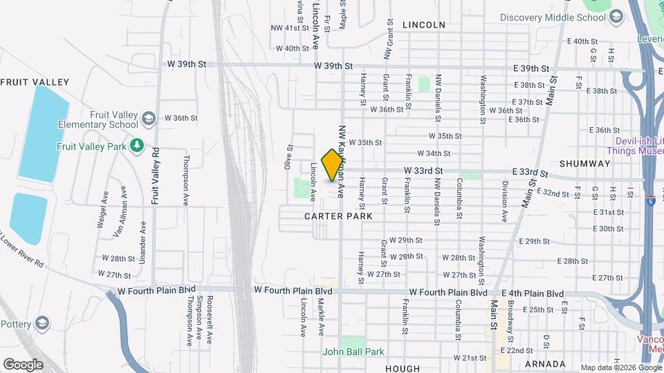 3116 Kauffman Ave Map and Location Details