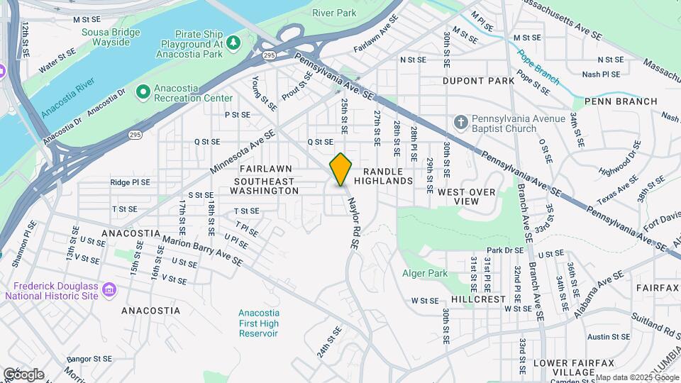 2440 S St SE Map and Location Details