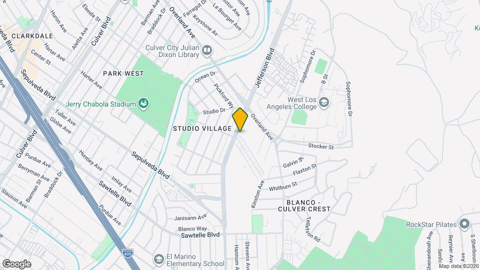 5304 Kinston Ave Map and Location Details