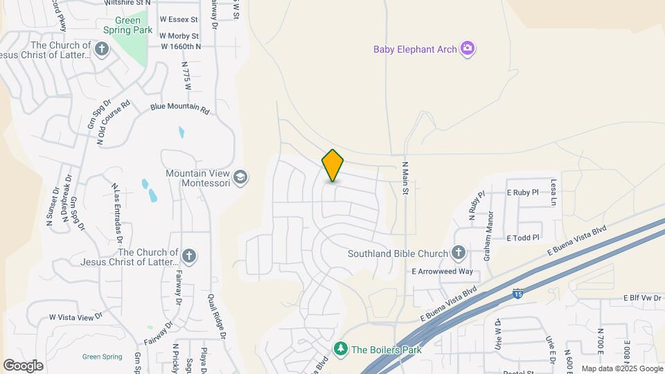 1117 Red Beryl Dr Map and Location Details