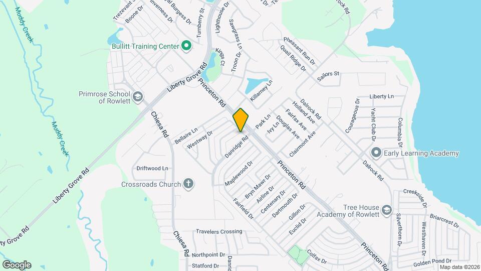 7521 Danridge Rd Map and Location Details