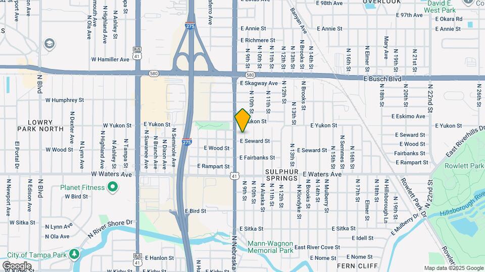 8606 N 9th St Map and Location Details