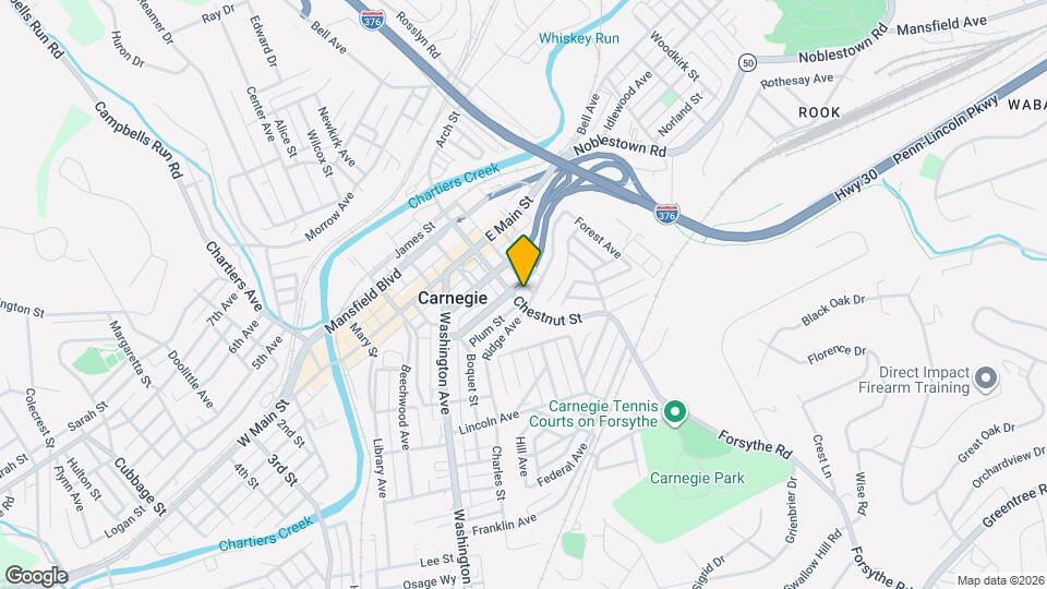 529 Chestnut St, Unit First Floor Mapa y Detalles de la Ubicación