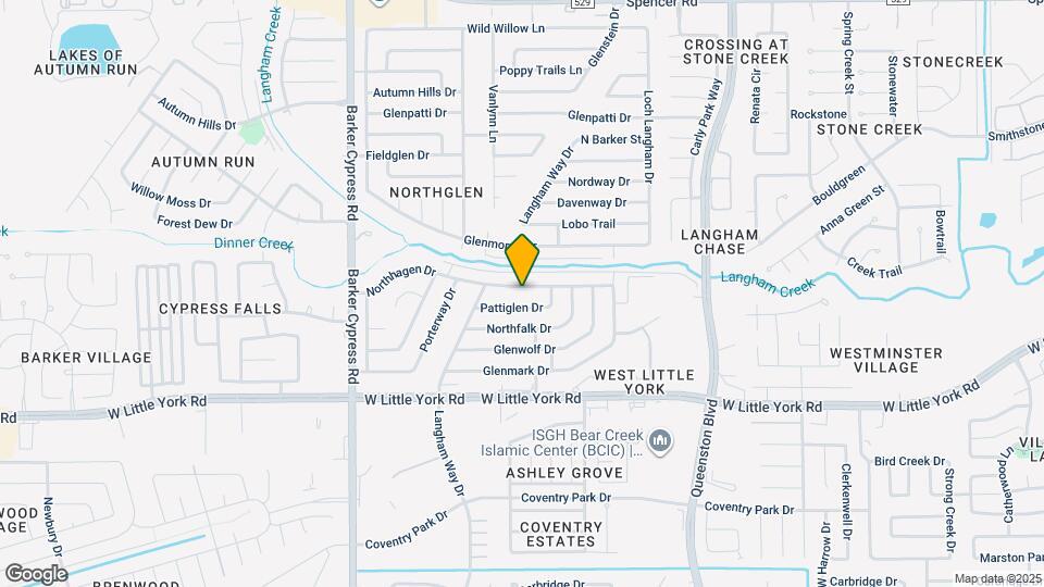 17611 Northhagen Dr Map and Location Details