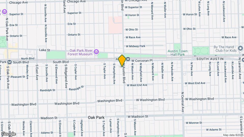 320 N Austin Blvd Map and Location Details