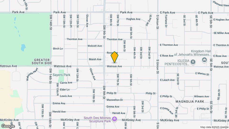 715 Watrous Ave Map and Location Details