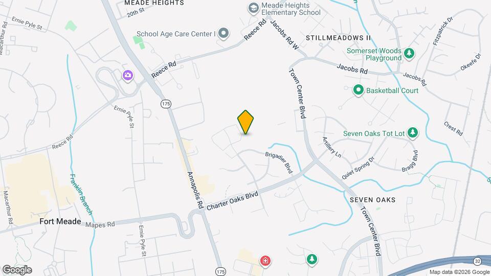 2126 Commissary Cir Map and Location Details