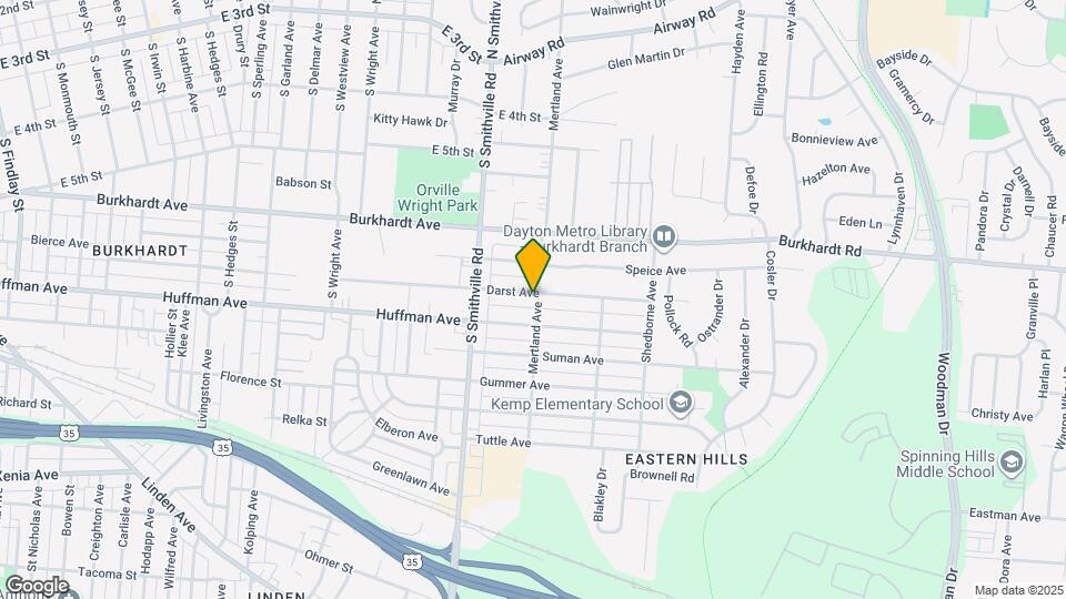 1670 Darst Ave Map and Location Details