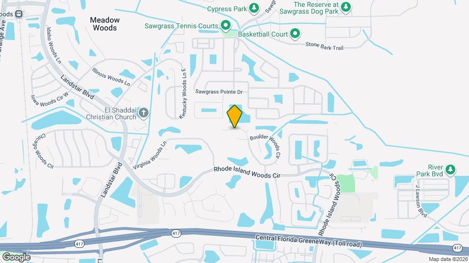 948 Ocala Woods Ln Map and Location Details