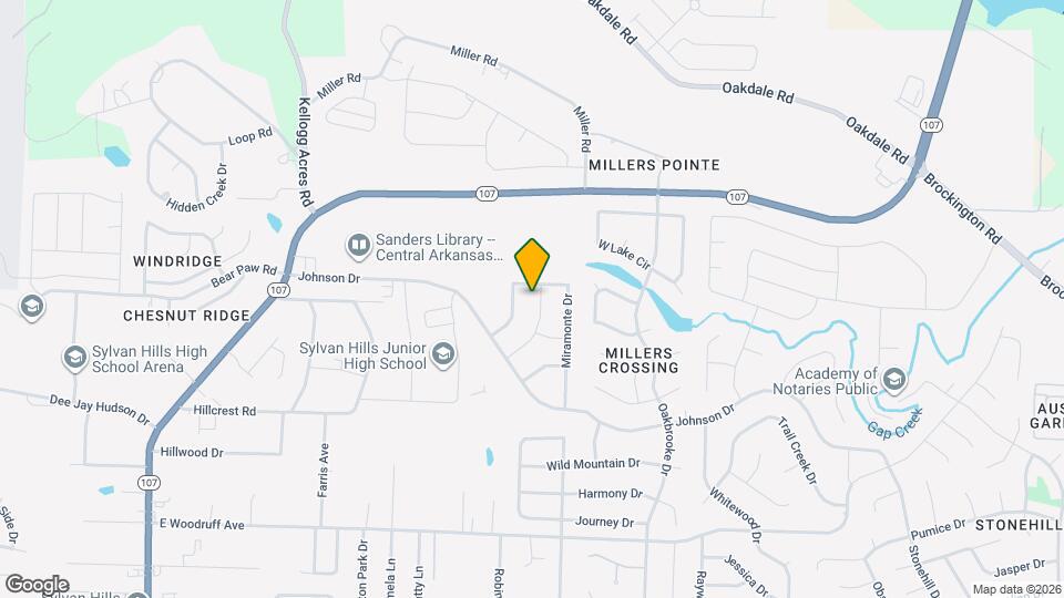 2009 Ingleside Dr Map and Location Details