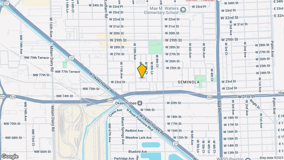 955 W 23rd St Map and Location Details