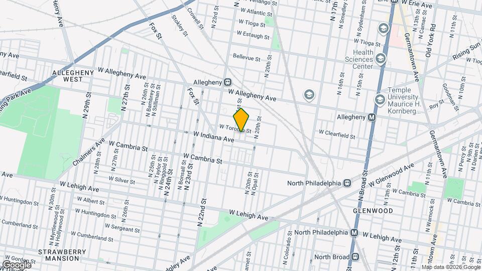 3013 N Lambert St Map and Location Details