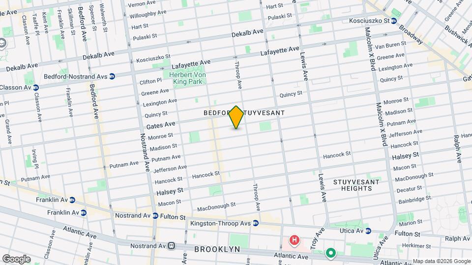 395 Madison St, Unit 2 Map and Location Details