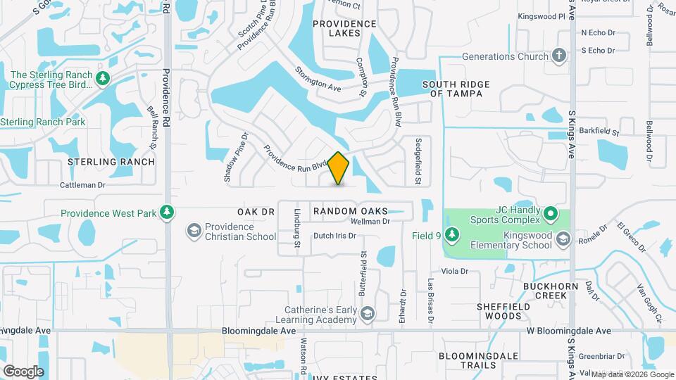 1418 High Knoll Dr Mapa y Detalles de la Ubicación